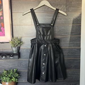 Vegan Leather Skirtall Sz 7/8